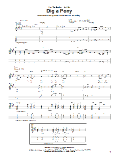 Dig A Pony von The Beatles (Download) 