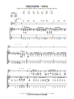 Disposable Teens von Marilyn Manson (Download) 