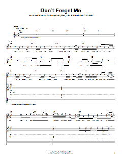 Don't Forget Me von Red Hot Chili Peppers (Download) 