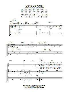 Don't Go Away von Oasis (Download) 