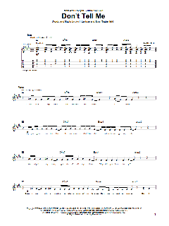 Don't Tell Me von Avril Lavigne (Download) 