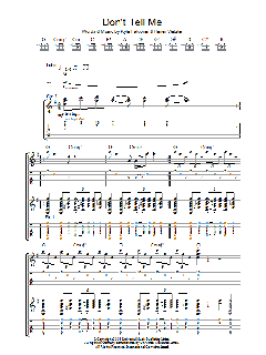 Don't Tell Me von The View (Download) 