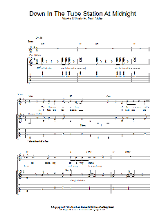Down In The Tube Station At Midnight von The Jam (Download) 