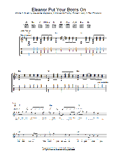 Eleanor Put Your Boots On von Franz Ferdinand (Download) 