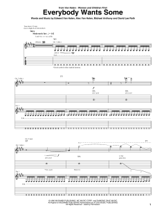 Everybody Wants Some von Van Halen (Download) 