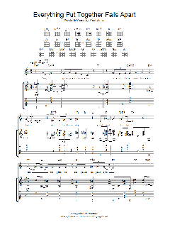 Everything Put Together Falls Apart (Download) 