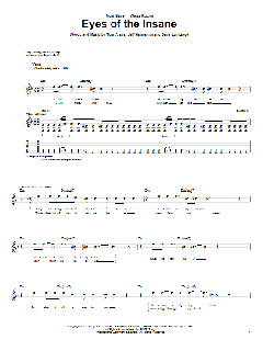 Eyes Of The Insane von Slayer (Download) 