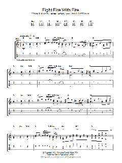 Fight Fire With Fire von Metallica (Download) 