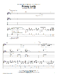 Foxey Lady von Jimi Hendrix (Download) 