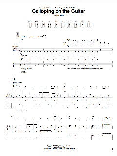 Galloping On The Guitar von Chet Atkins (Download) 