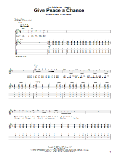 Give Peace A Chance von John Lennon (Download) 