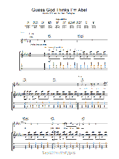 Guess God Thinks I'm Abel von Oasis (Download) 