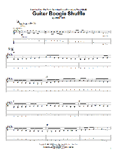 Guitar Boogie Shuffle von Les Paul (Download) 