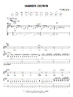 Hands Down von Dashboard Confessional (Download) 