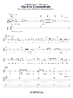 Hard To Concentrate von Red Hot Chili Peppers (Download) 