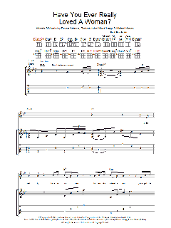 Have You Ever Really Loved A Woman? von Bryan Adams (Download) 