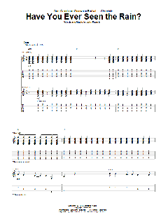 Have You Ever Seen The Rain? von Creedence Clearwater Revival (Download) 