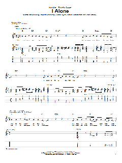 I Alone von Live (Download) 