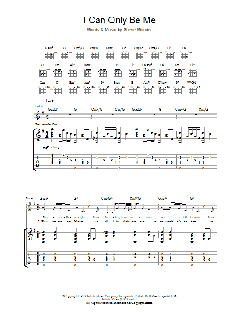 I Can Only Be Me (Download) 