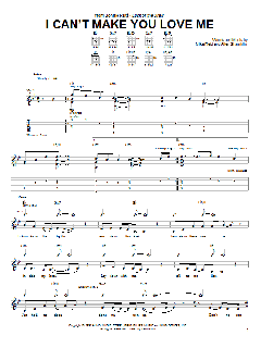 I Can't Make You Love Me von Bonnie Raitt (Download) 