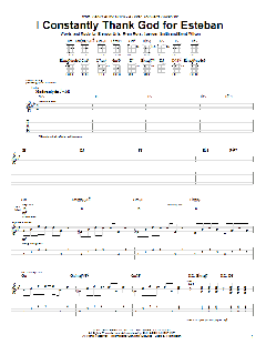 I Constantly Thank God For Esteban von Panic! At The Disco (Download) 