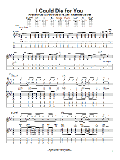 I Could Die For You von Red Hot Chili Peppers (Download) 