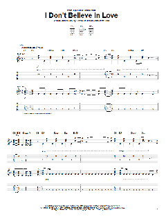 I Don't Believe In Love von Queensryche (Download) 
