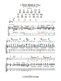 I Don't Believe You von Bob Dylan (Download) 