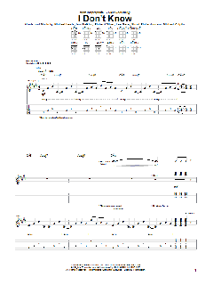 I Don't Know von Ian Watkins (Download) 