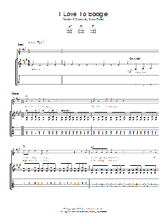 I Love To Boogie (Download) 