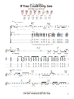 If You Could Only See von Tonic (Download) 