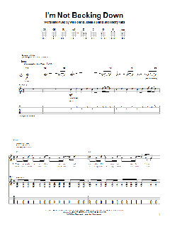 I'm Not Backing Down von Holland (Download) 