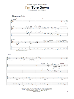 I'm Tore Down von Eric Clapton (Download) 