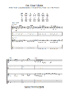 I'm Your Villain von Franz Ferdinand (Download) 
