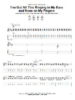 I've Got All This Ringing In My Ears And None On My Fingers von Fall Out Boy (Download) 