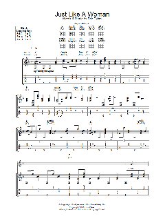 Just Like A Woman von Bob Dylan (Download) 
