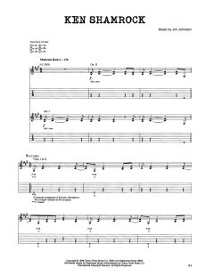 Ken Shamrock von Jim Johnston (Download) 