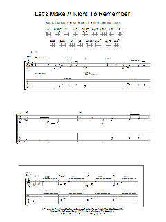 Let's Make A Night To Remember von Bryan Adams (Download) 