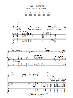 Live Forever von Oasis (Download) 