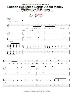 London Beckoned Songs About Money Written By Machines von Panic! At The Disco (Download) 