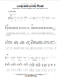 Long And Lonely Road von Hawk Nelson (Download) 