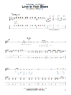 Love In Vain Blues von Eric Clapton (Download) 