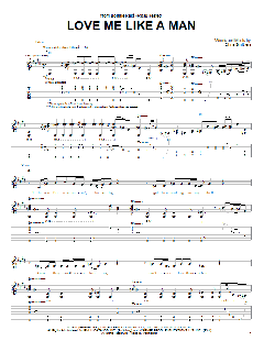 Love Me Like A Man von Diana Krall (Download) 