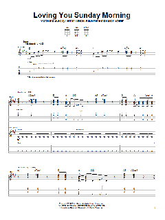 Loving You Sunday Morning von Scorpions (Download) 