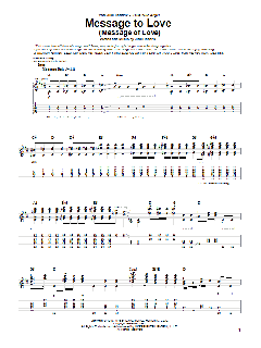 Message To Love von Jimi Hendrix (Download) 