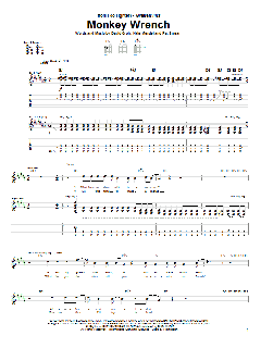 Monkey Wrench von Foo Fighters (Download) 