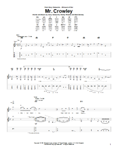 Mr. Crowley von Ozzy Osbourne (Download) 