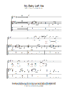 My Baby Left Me (Download) 