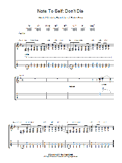 Note To Self: Don't Die (Download) 