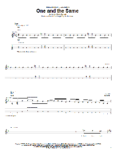 One And The Same von Audioslave (Download) 